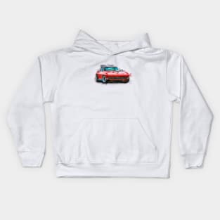 Red Corvette Kids Hoodie